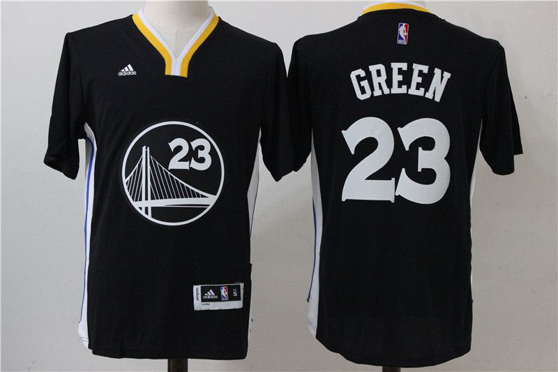 Men Golden State Warriors #23 Draymond Green Black T-shirt NBA Jerseys